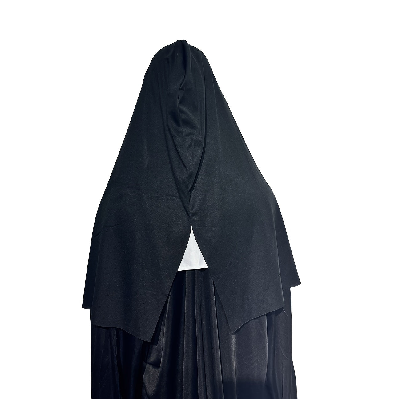 Realistische Gruselige Nonnenmaske aus Latex für Halloween – Handwaschbar Horror Kostüm Zubehör